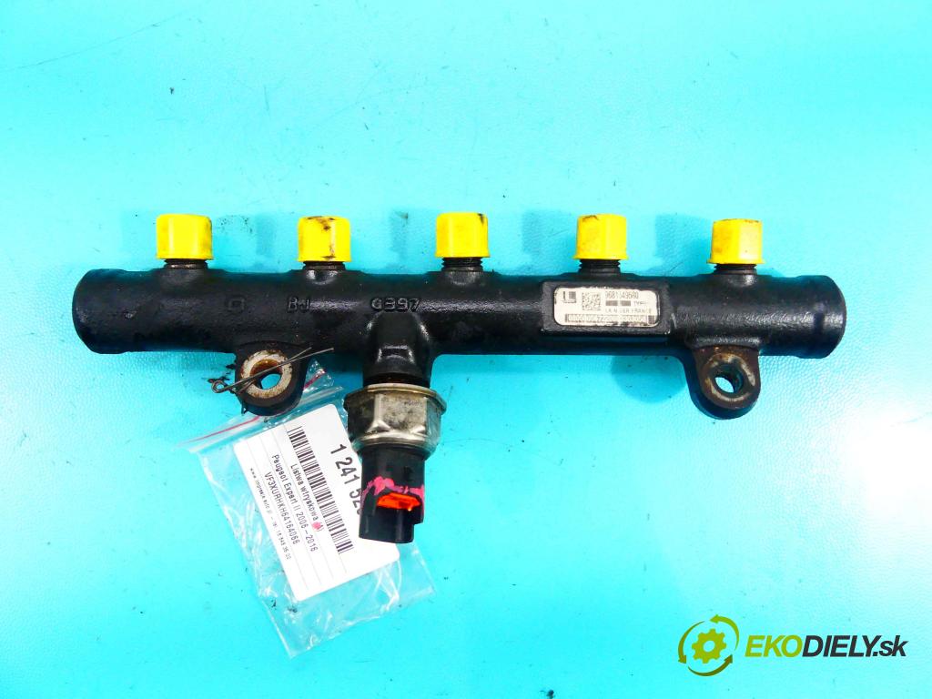 Peugeot Expert II 2006-2016 2.0 hdi 120 HP manual 88 kW 1997 cm3 5- lišta vstrekovacia 55PP0603 (Vstrekovacie lišty)