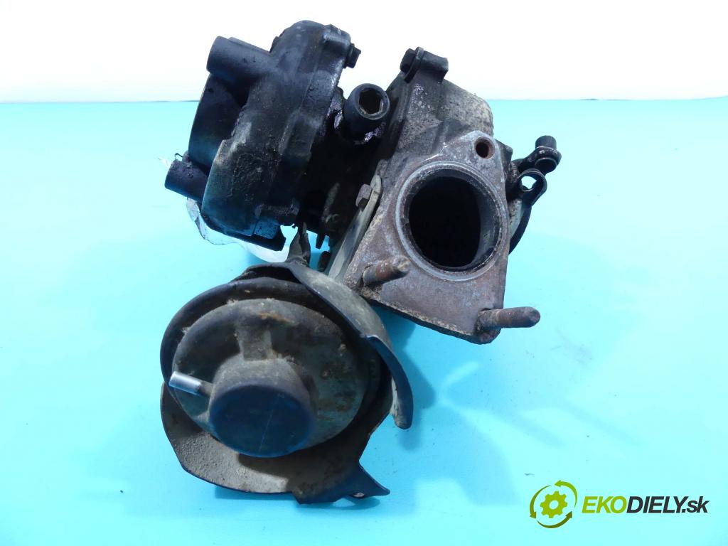 Peugeot Expert II 2006-2016 2.0 hdi 120 HP manual 88 kW 1997 cm3 5- turbodúchadlo, turbo 764609-1 (Turbodúchadlá (kompletné))