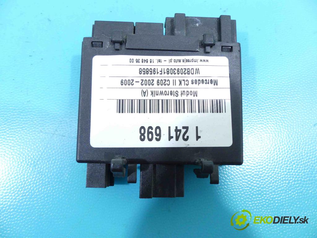 Mercedes CLK II C209 2002-2009 2,2.0 cdi 150 HP automatic 110 kW 2148 cm3 2- modul riadiaca jednotka 2098202526 (Ostatné)