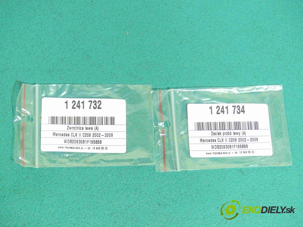 Mercedes CLK II C209 2002-2009 2,2.0 cdi 150 HP automatic 110 kW 2148 cm3 2- náboj ľavé (Náboje)