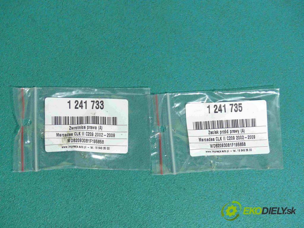 Mercedes CLK II C209 2002-2009 2,2.0 cdi 150 HP automatic 110 kW 2148 cm3 2- náboj pravé  (Náboje)