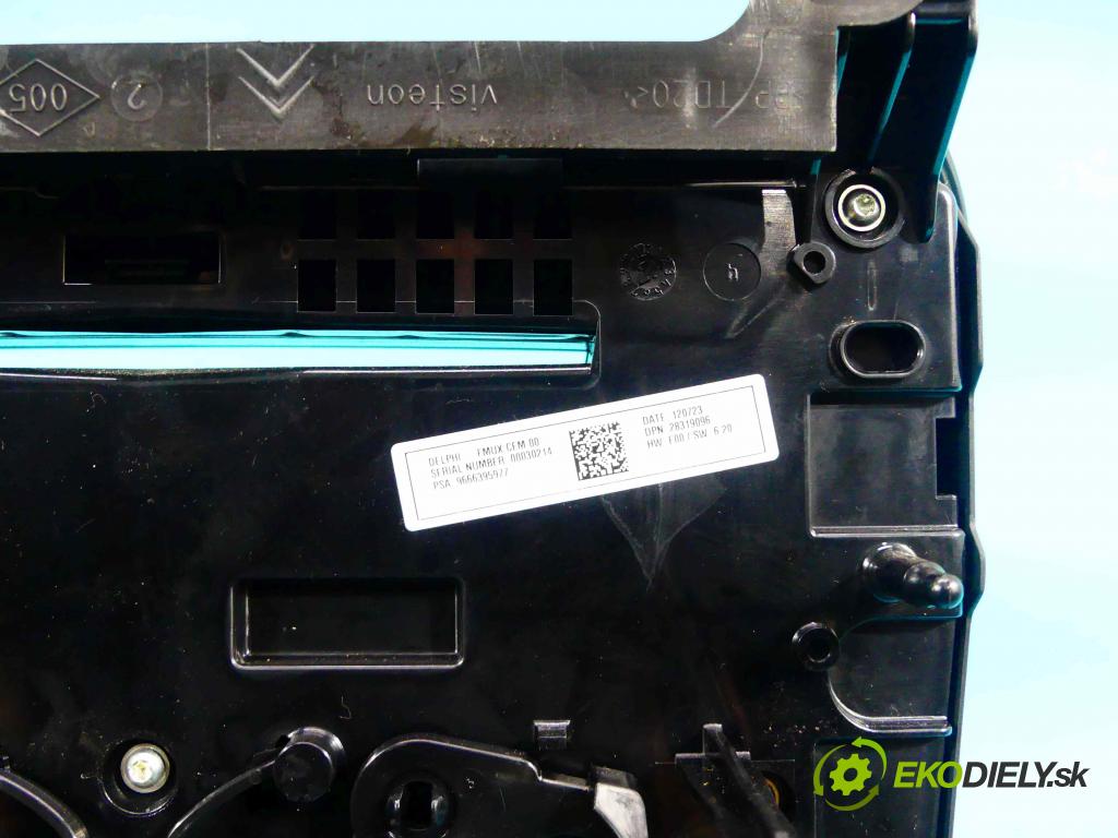 Citroen C4 II 2010-2017 1.6 16v 120 HP manual 88 kW 1598 cm3 5- panel kúrenia 9666395977