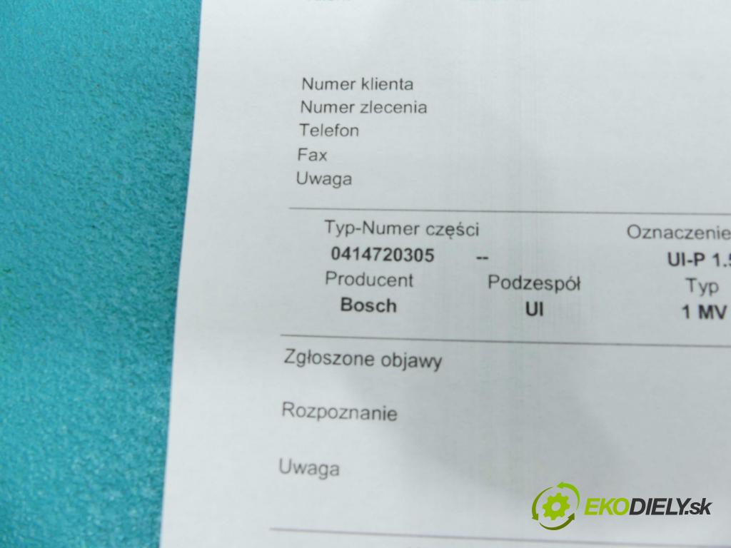 Vw Touareg I 2002-2010 5.0 TDI 313 HP automatic 230 kW 4921 cm3 5- vstrekovacie čerpadlo 0414720305 (Vstrekovače)