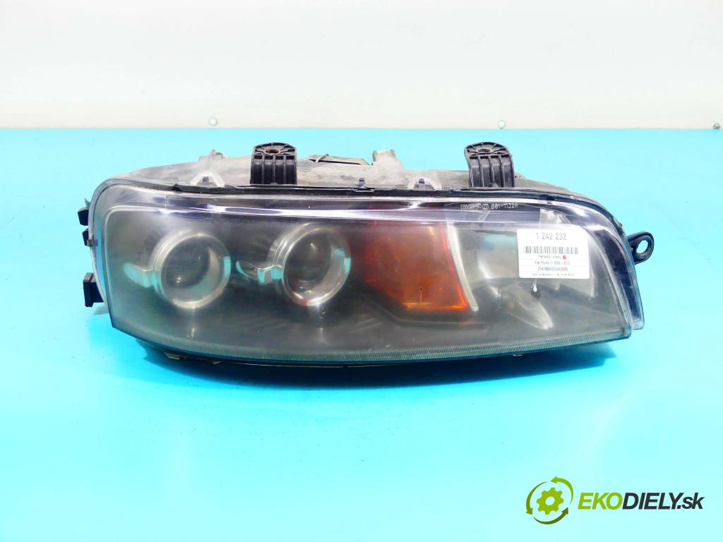 Fiat Punto II 1999-2010 1.2 16v 80 HP manual 59 kW 1242 cm3 3- Reflektor: pravý  (Pravé)