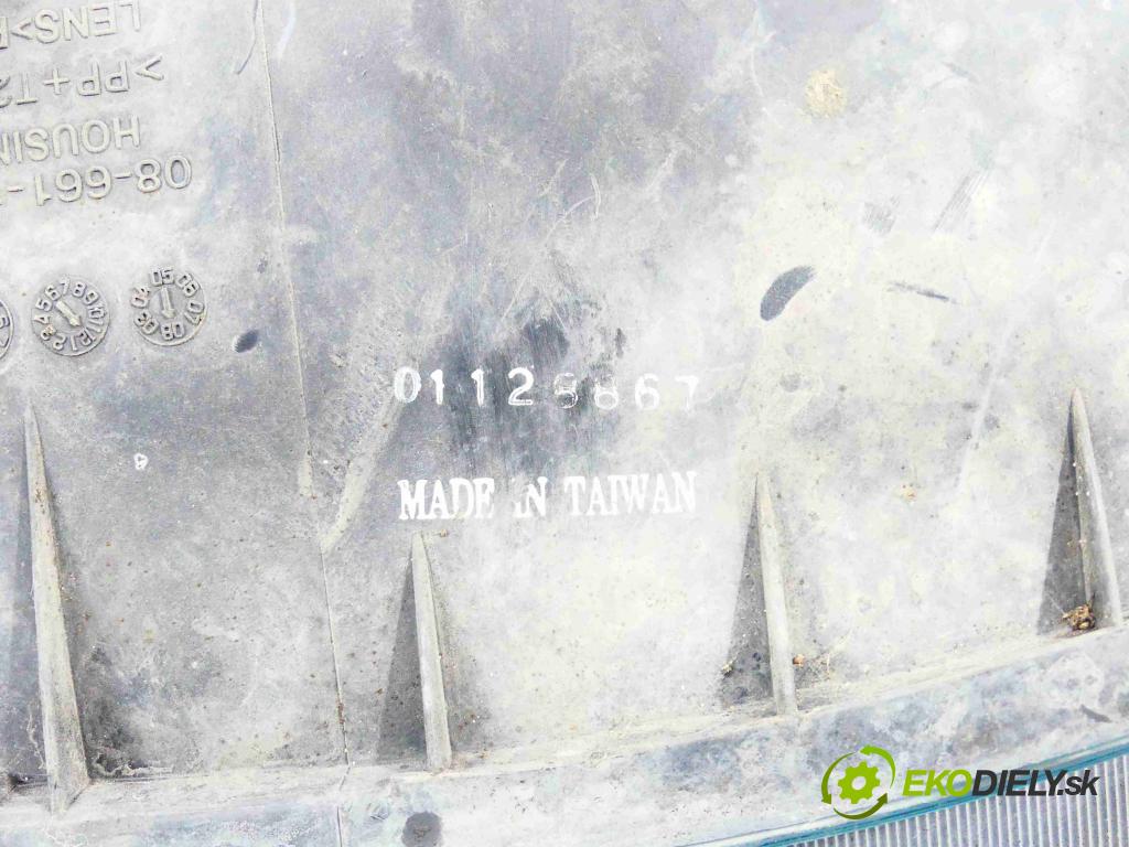 Fiat Punto II 1999-2010 1.2 16v 80 HP manual 59 kW 1242 cm3 3- Reflektor: pravý  (Pravé)