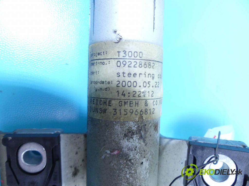 Opel Astra II 1998-2009 1.7 dtl 68 HP manual 50 kW 1700 cm3 5- Sloupec: volant 09228682 (Tyče riadenia (volantu))