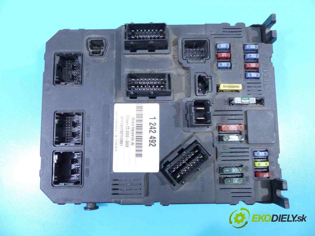 Citroen C3 2002-2009 1.4 hdi 90 HP manual 66 kW 1398 cm3 5- modul riadiaca jednotka  (Ostatné)