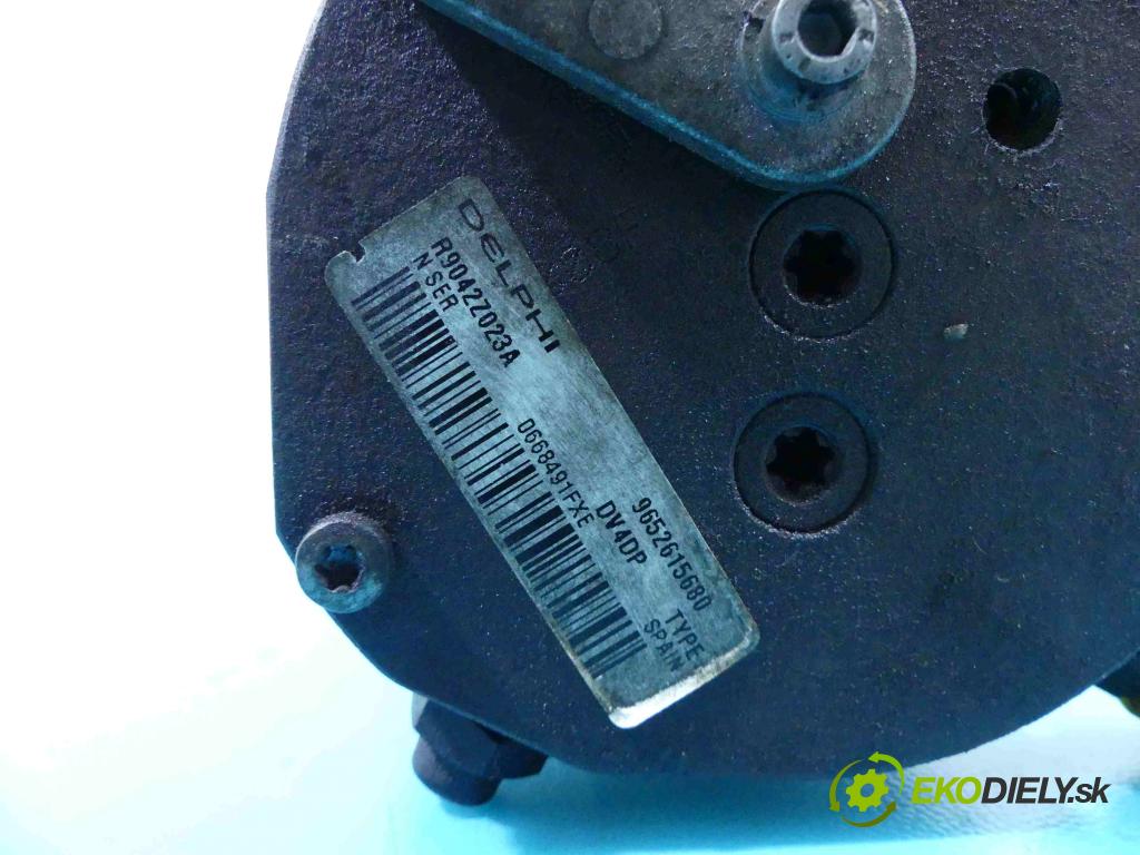 Citroen C3 2002-2009 1.4 hdi 90 HP manual 66 kW 1398 cm3 5- čerpadlo vstrekovacia 9652615680 (Vstrekovacie čerpadlá)