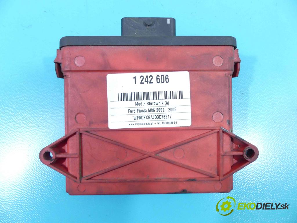 Ford Fiesta Mk6 2002-2008 1.6 16v 101 HP manual 74 kW 1596 cm3 3- modul riadiaca jednotka  (Ostatné)