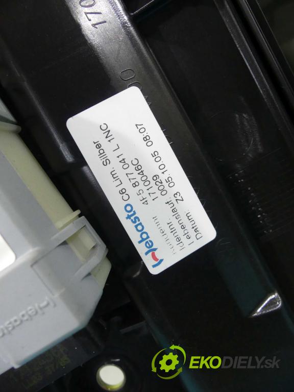 Audi A6 C6 2004-2011 3.0 TDI 224 hp manual 165 kW 2967 cm3 4- Střešní okno: 4B0959591H (Okna karoserie)