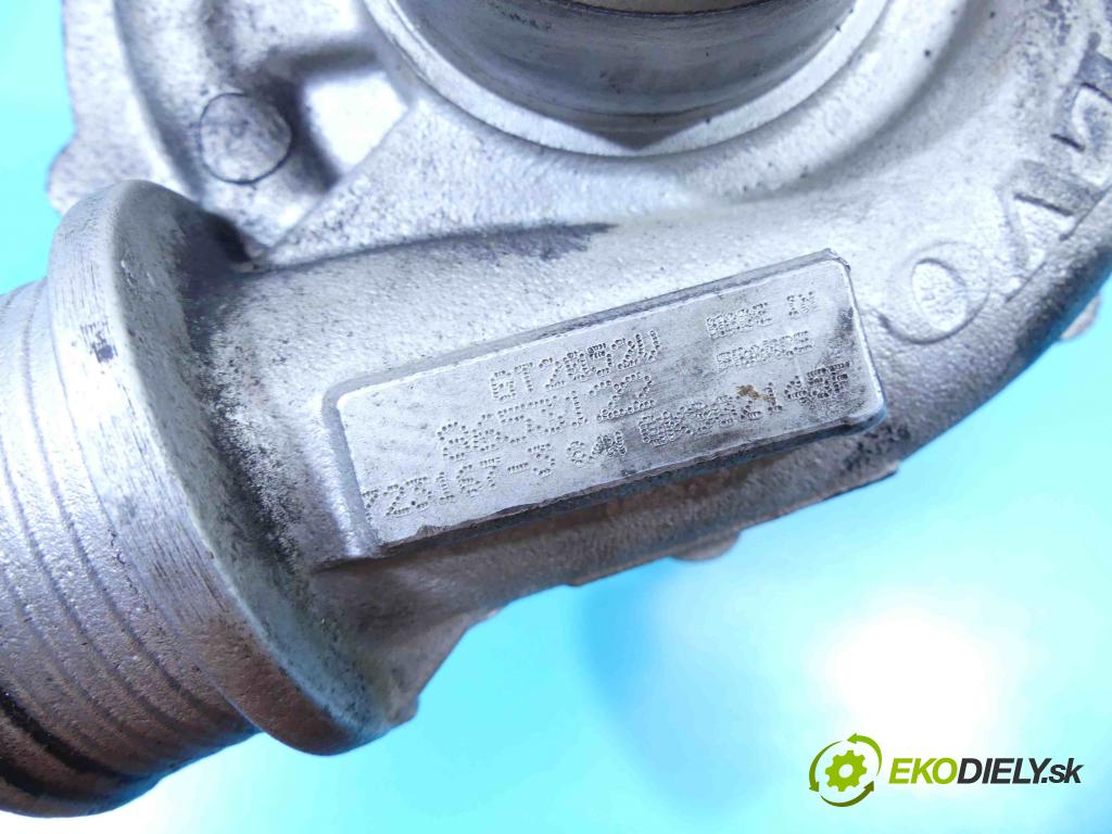 Volvo S60 I 2000-2010 2.4 TD 131 HP automatic 96 kW 2401 cm3 4- turbodúchadlo, turbo 723167-3 (Turbodúchadlá (kompletné))