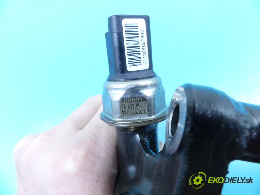 Ford Focus Mk3 2010-2018 2.0 TDCI 140 HP manual 103 kW 1997 cm3 5- lišta vstrekovacia 9681909680 (Vstrekovacie lišty)