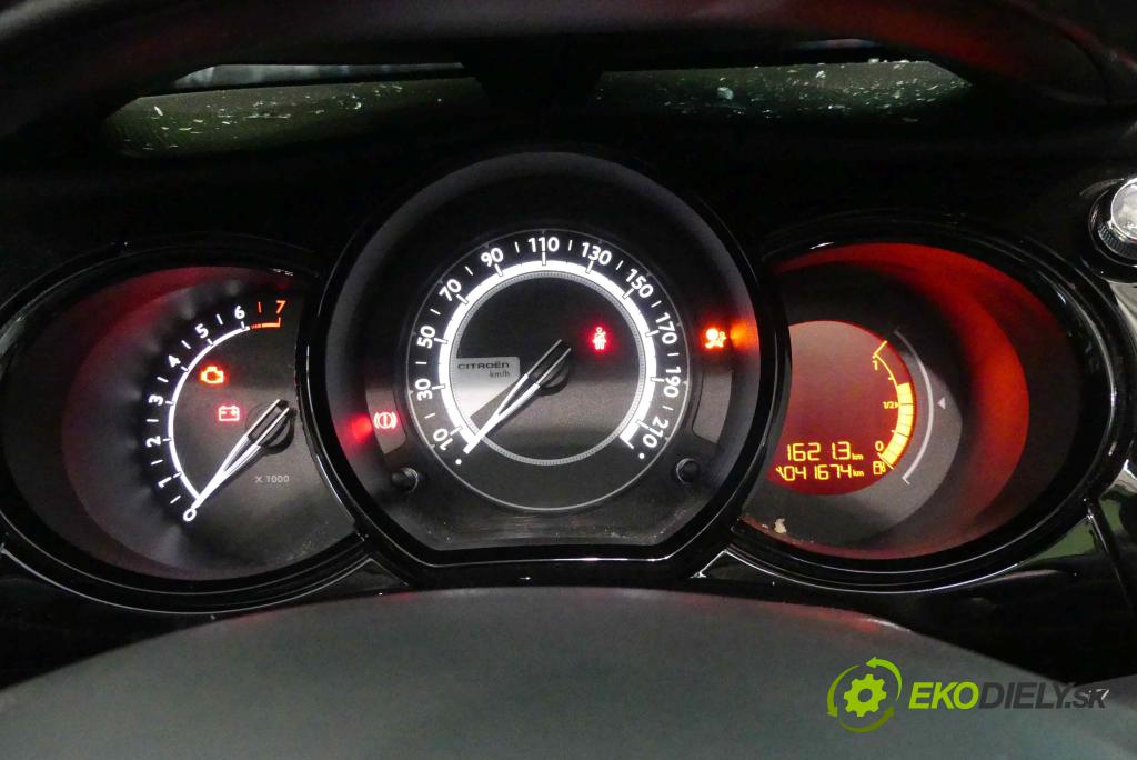 Citroen C3 II 2009-2016 1.2 Tech: 82 HP manual 60 kW 1199 cm3 5- prístrojovka/ budíky 98041179XT (Prístrojové dosky, displeje)