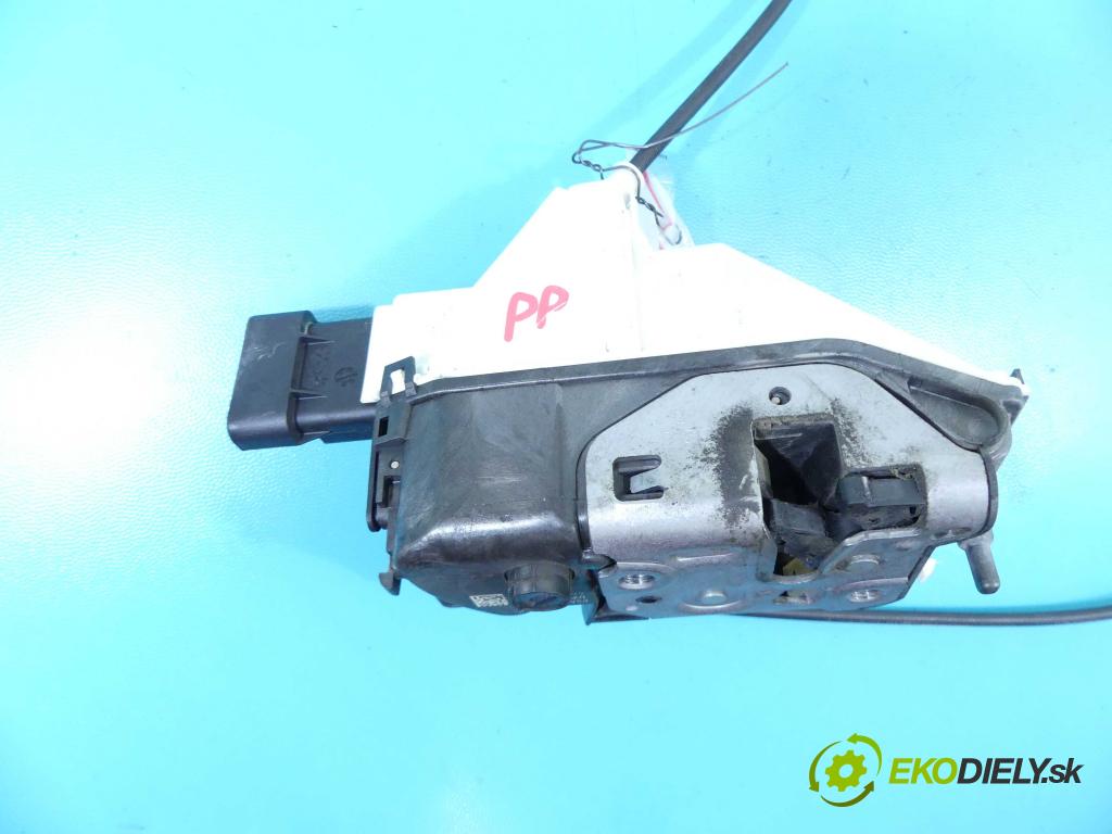 Citroen C3 II 2009-2016 1.2 Tech 82 hp manual 60 kW 1199 cm3 5- zámek přední pravý PSA006246