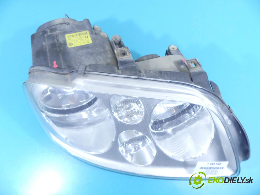 Vw Touran I 2003-2015 2.0 tdi 140 HP manual 103 kW 1968 cm3 5- Reflektor: pravý 0301205202 (Pravé)
