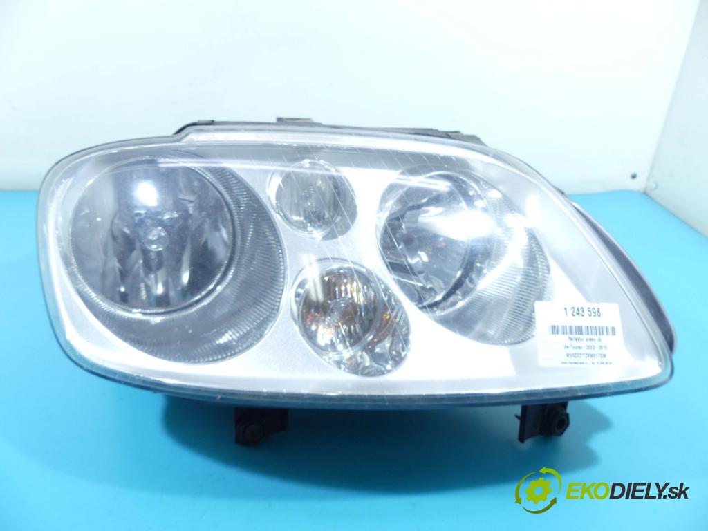 Vw Touran I 2003-2015 2.0 tdi 140 HP manual 103 kW 1968 cm3 5- Reflektor: pravý 0301205202 (Pravé)