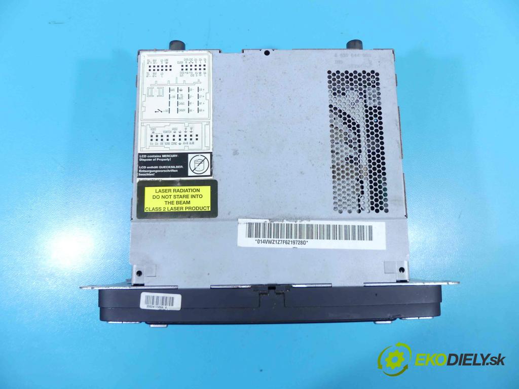 Vw Touran I 2003-2015 2.0 tdi 140 HP manual 103 kW 1968 cm3 5- Radio továreň: 1K0035198CX