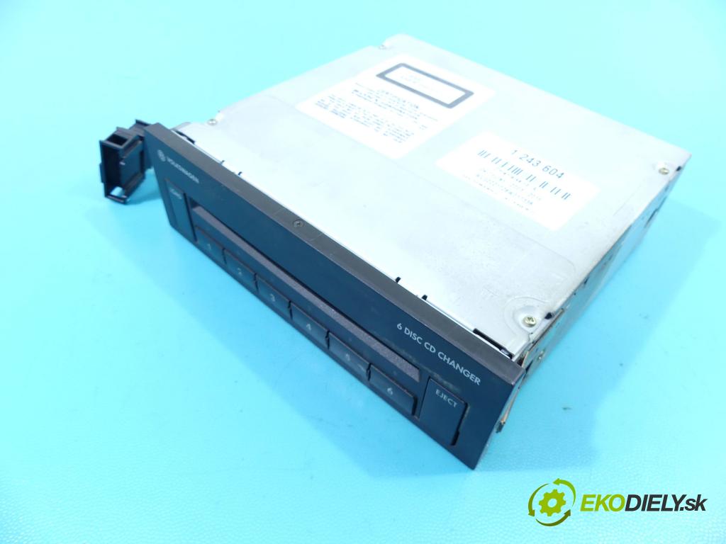 Vw Touran I 2003-2015 2.0 tdi 140 HP manual 103 kW 1968 cm3 5- Menič: cd 1T0035110A (CD meniče)