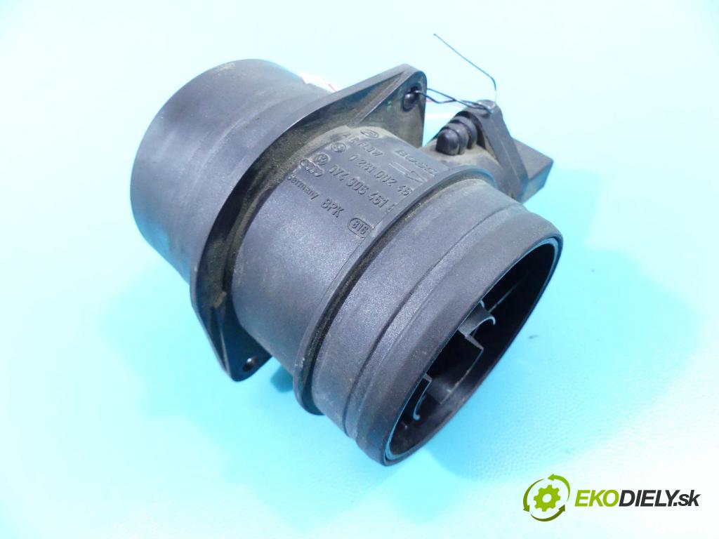 Vw Touran I 2003-2015 2.0 tdi 140 HP manual 103 kW 1968 cm3 5- průtokoměr: 0281002461 (Váhy vzduchu)