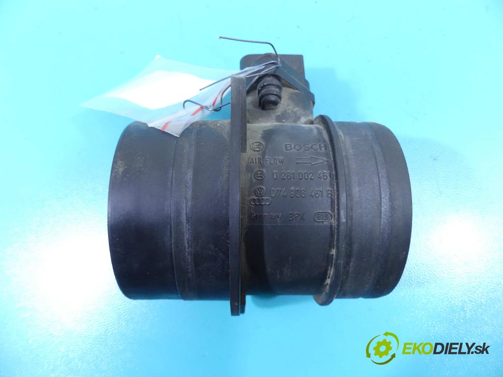 Vw Touran I 2003-2015 2.0 tdi 140 HP manual 103 kW 1968 cm3 5- průtokoměr: 0281002461 (Váhy vzduchu)