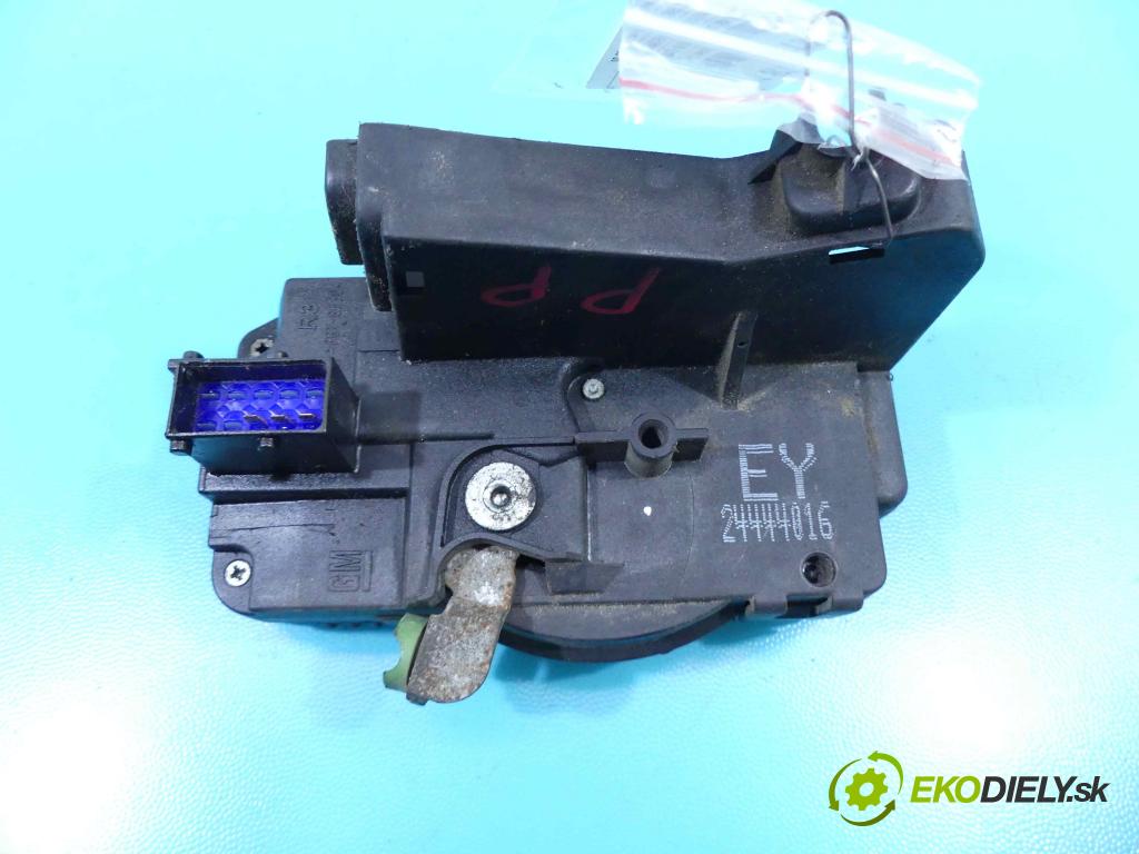 Opel Astra II 1998-2009 1.7 dti 75 hp manual 55 kW 1686 cm3 5- zámek přední pravý 24444016