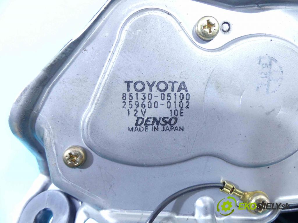 Toyota Avensis II T25 2003-2008 2.0 D4D 116 HP manual 85 kW 1995 cm3 5- motor stieračov zadné 85130-05100