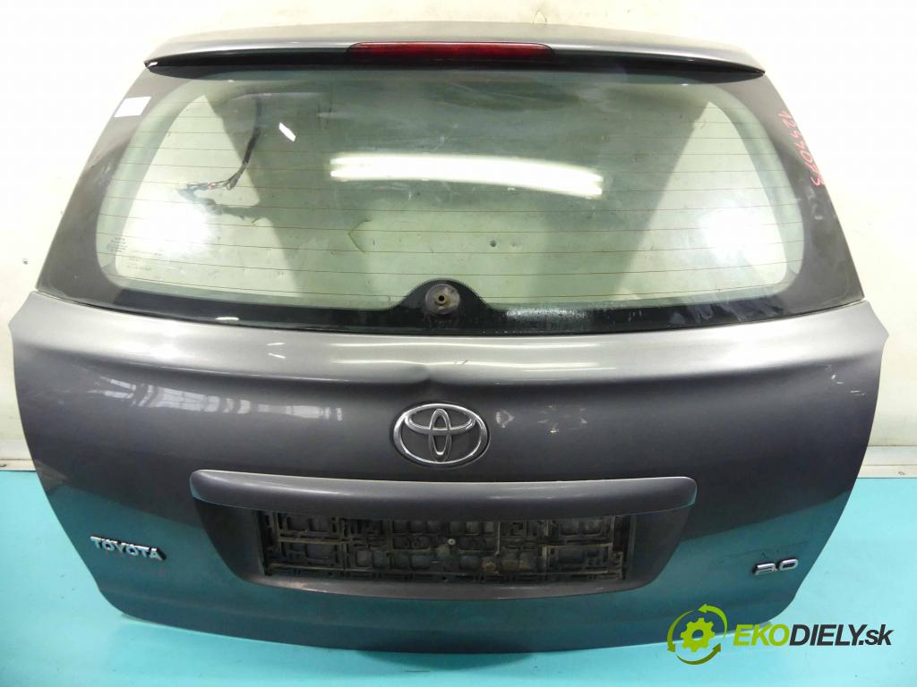 Toyota Avensis II T25 2003-2008 2.0 D4D 116 hp manual 85 kW 1995 cm3 5- zadní kufrové dveře  (Zadní kapoty)