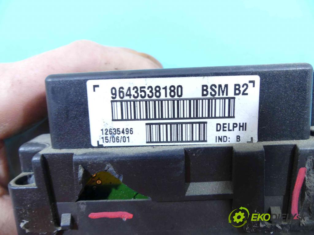 Peugeot 307 2.0 hdi 90 HP manual 66 kW 1997 cm3 3- modul riadiaca jednotka 9643538180 (Ostatné)