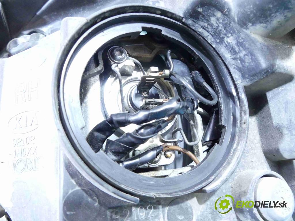Kia Ceed I 2006-2012 2.0 crdi 140 HP manual 103 kW 1991 cm3 5- Reflektor: pravý 92102-1H0XX (Pravé)