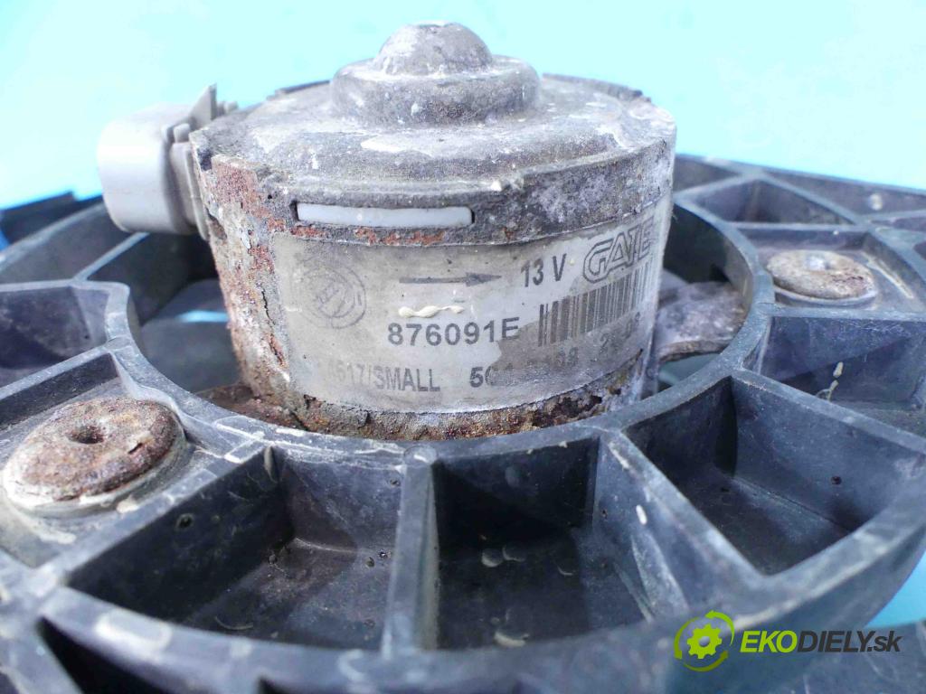 Fiat Panda II 2003-2012 1.1 54 HP manual 40 kW 1108 cm3 5- Ventilátor chladiča