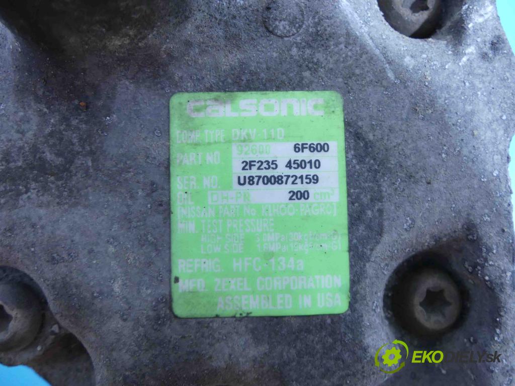 Nissan Micra K11 1992-2003 1.0 16v 54 HP manual 40 kW 998 cm3 3- čerpadlo klimatizácie 404020-0590