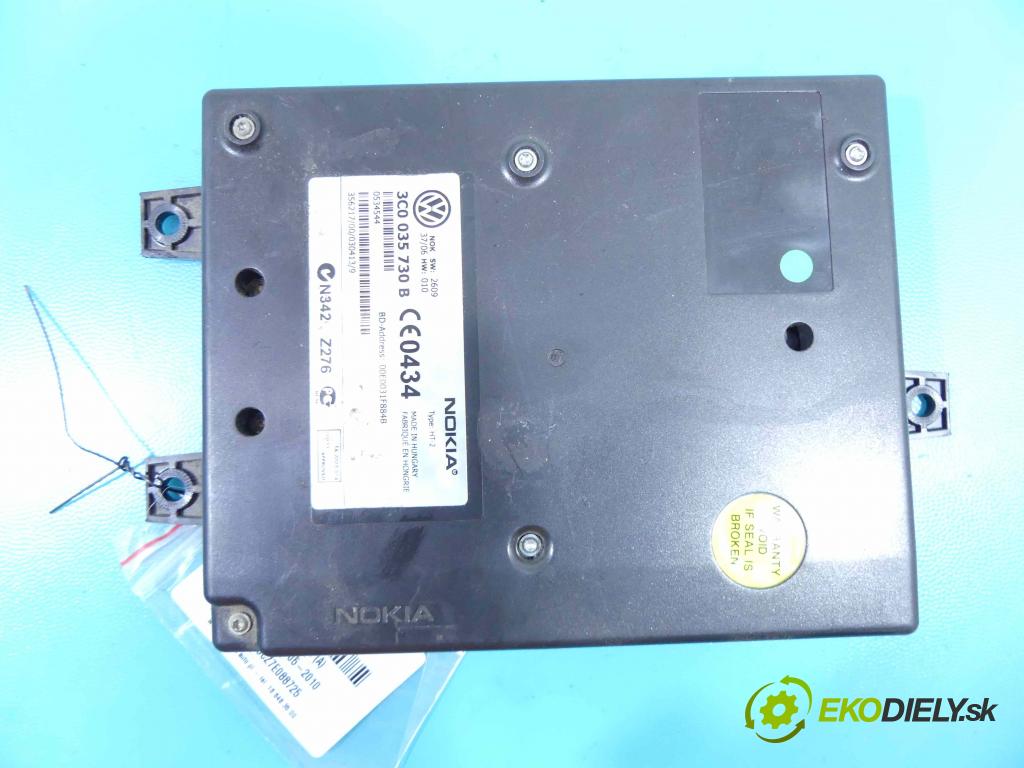 Vw Passat B6 2005-2010 1.9 tdi 105 HP manual 77 kW 1896 cm3 5- modul riadiaca jednotka 3C0035730B (Ostatné)