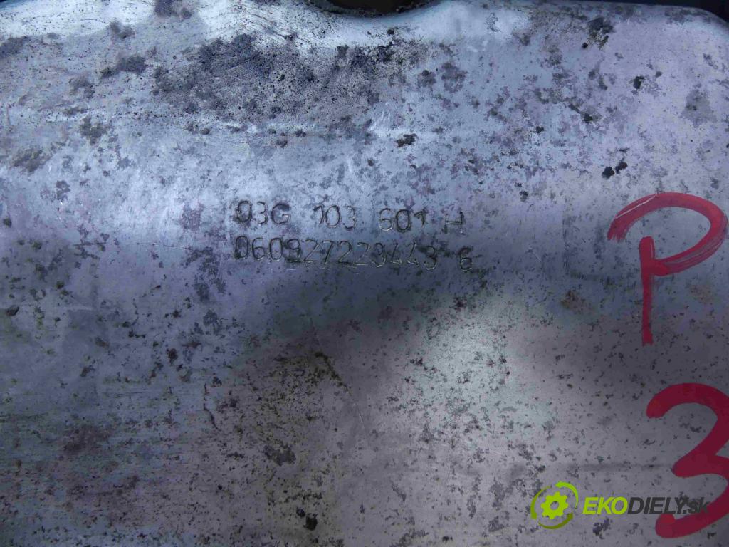 Vw Passat B6 2005-2010 1.9 tdi 105 HP manual 77 kW 1896 cm3 5- vaňa olejová BLS (Olejové vane)