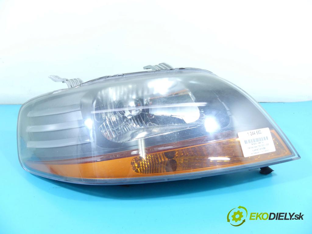 Chevrolet Aveo T200 2003-2008 1.4 16v 94 HP manual 69 kW 1399 cm3 5- Reflektor: pravý  (Pravé)