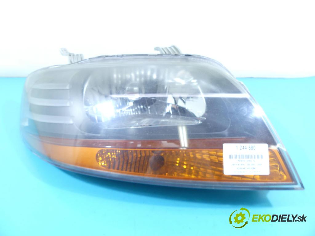 Chevrolet Aveo T200 2003-2008 1.4 16v 94 HP manual 69 kW 1399 cm3 5- Reflektor: pravý  (Pravé)