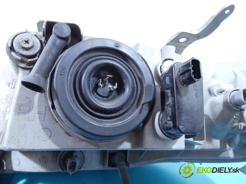 Chevrolet Aveo T200 2003-2008 1.4 16v 94 HP manual 69 kW 1399 cm3 5- Reflektor: pravý  (Pravé)