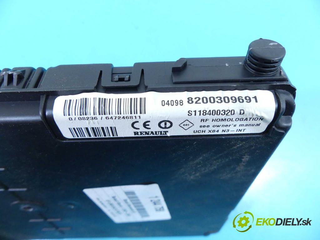 Renault Scenic II 2003-2009 2.0 16v 135 HP automatic 99 kW 1998 cm3 5- modul riadiaca jednotka 8200309691 (Ostatné)