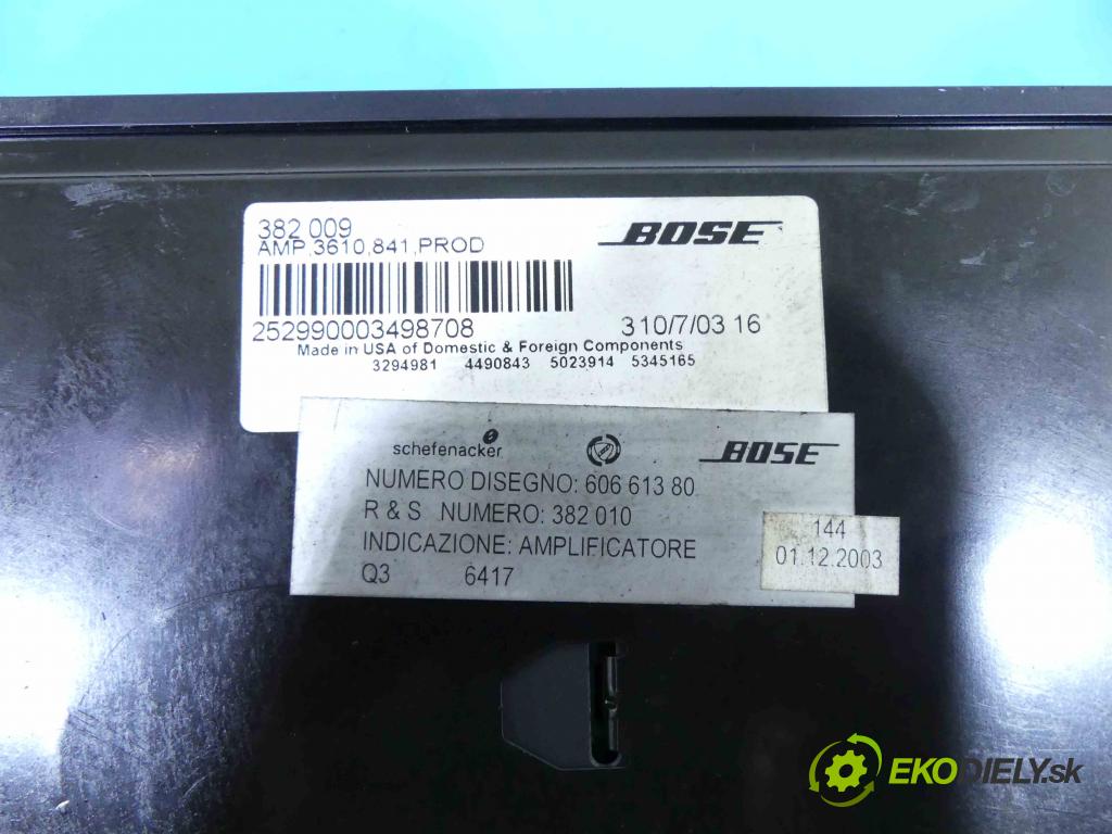 Lancia Thesis 2.4 170 HP automatic 125 kW 2446 cm3 4- Zesilovač: AMP3610841 (Zosilňovače)