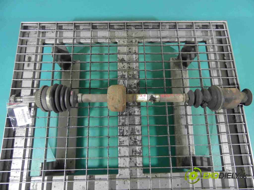 Renault Thalia II 2008-2013 1,2.0 16v 75 HP manual 55 kW 1149 cm3 4- poloos pravé 391004165R (Poloosy)