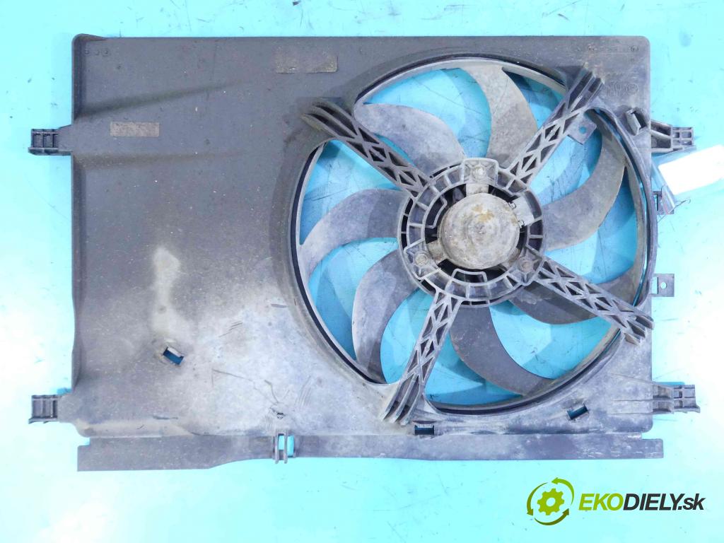 Opel Corsa D 2006-2014 1.2 16v 80 HP manual 59 kW 1229 cm3 3- Ventilátor chladiča 55702186