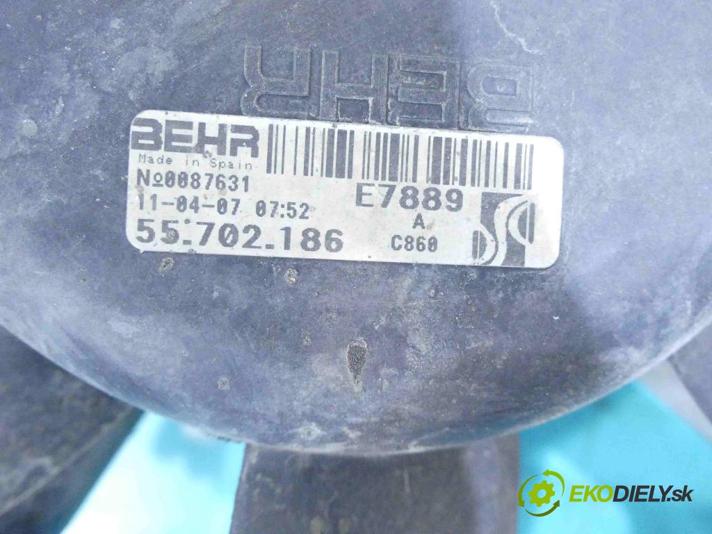 Opel Corsa D 2006-2014 1.2 16v 80 HP manual 59 kW 1229 cm3 3- Ventilátor chladiča 55702186