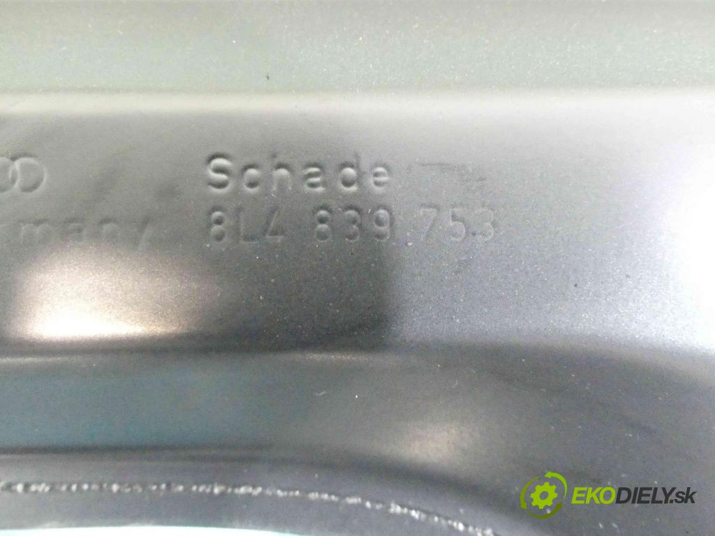 Audi A3 8L 1996-2003 1.6 SR 102 hp manual 75 kW 1595 cm3 5- mechanismus stahování zadní levý 8L4839753