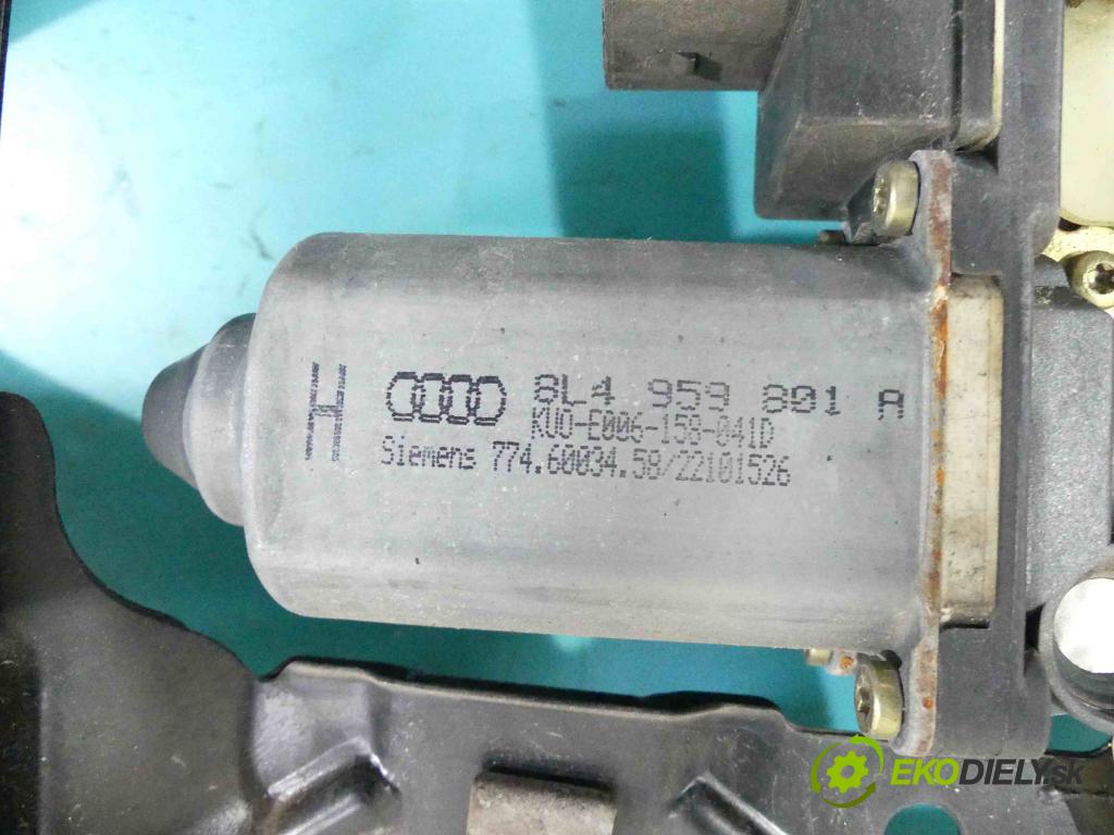 Audi A3 8L 1996-2003 1.6 SR 102 hp manual 75 kW 1595 cm3 5- mechanismus stahování zadní levý 8L4839753