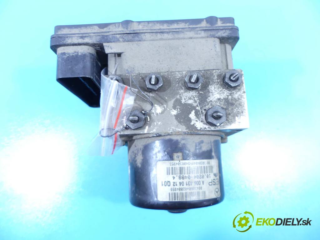 Mercedes CLK II C209 2002-2009 2,2.0 cdi 150 HP automatic 110 kW 2148 cm3 2- čerpadlo abs A0365454132 (Pumpy ABS)