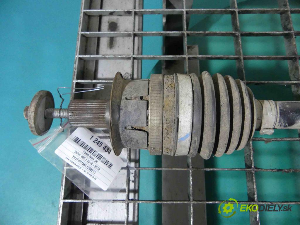 Volvo V60 I 2010-2018 2.4 D5 181KM automatic 133 kW 2400 cm3 5- poloos ľavé T140320 (Poloosy)