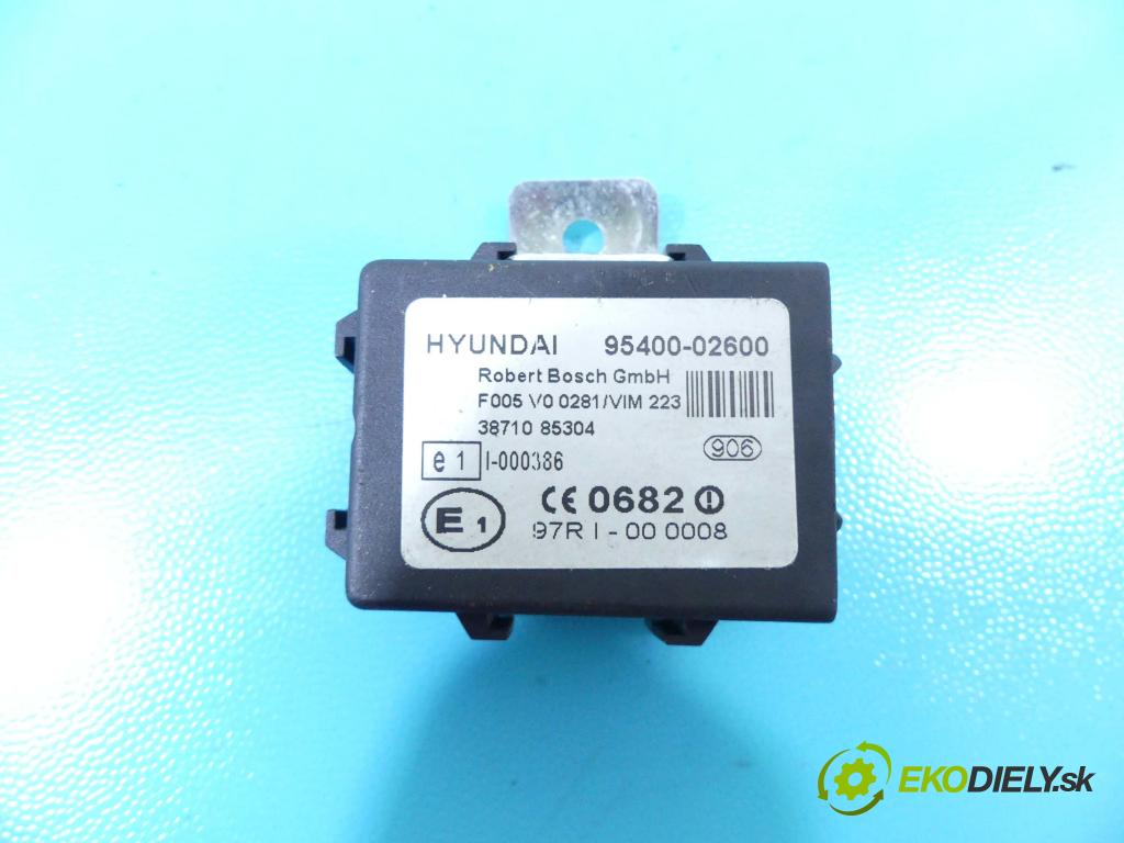 Hyundai Atos 1.1 58 hp manual 43 kW 1086 cm3 5- jednotka řídící 95400-02600