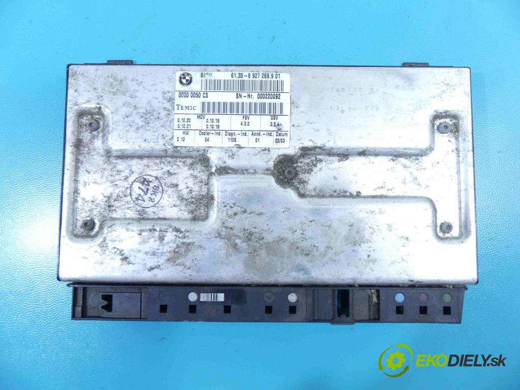 Bmw 7 E65 2001-2008 3.6 V8 272 HP automatic 200 kW 3600 cm3 4- modul riadiaca jednotka 6927269 (Ostatné)