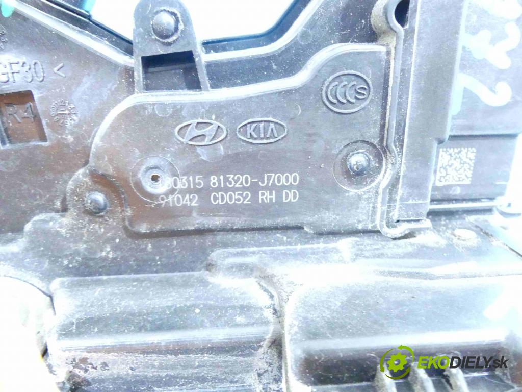 Kia Ceed III 2018- 1.6 crdi 116 hp manual 85 kW 1598 cm3 5- zámek přední pravý 81320-J7000