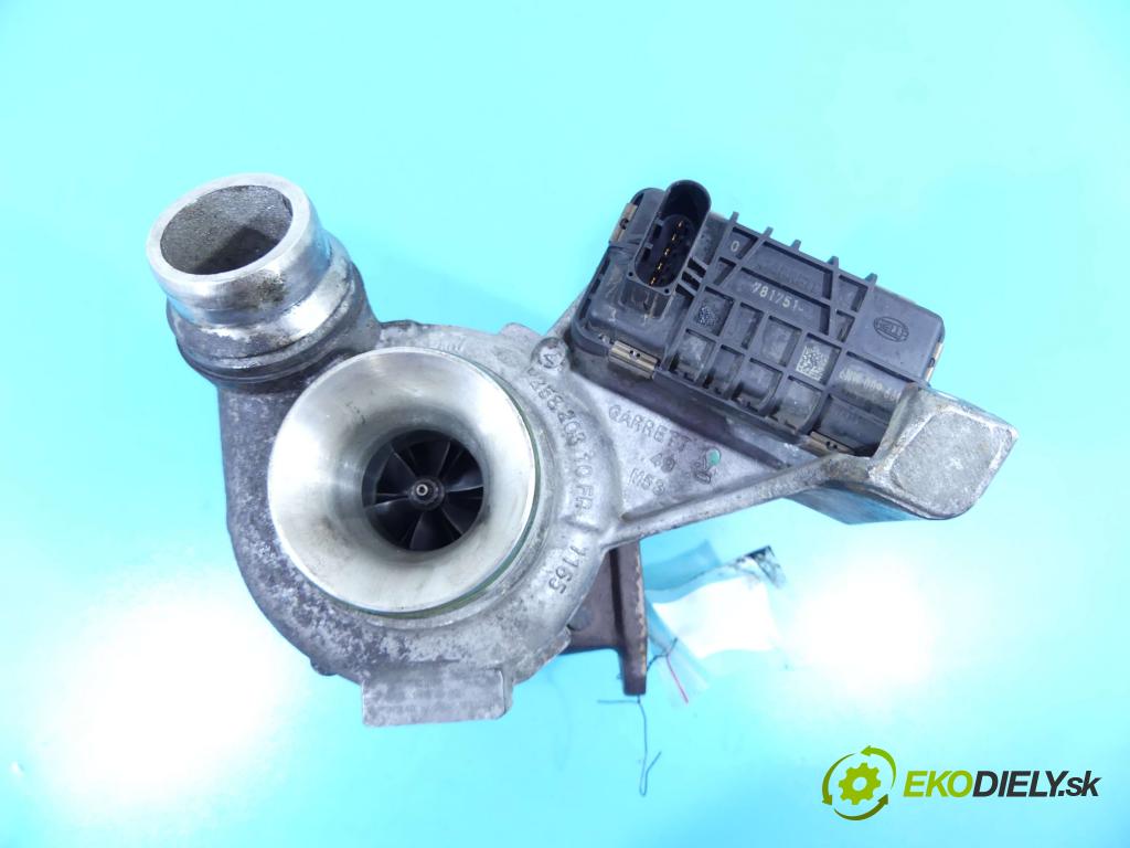 Bmw 1 E87 2004-2011 2.0d (N47): 116 HP manual 85 kW 1995 cm3 5- turbodúchadlo, turbo 767378-9 (Turbodúchadlá (kompletné))