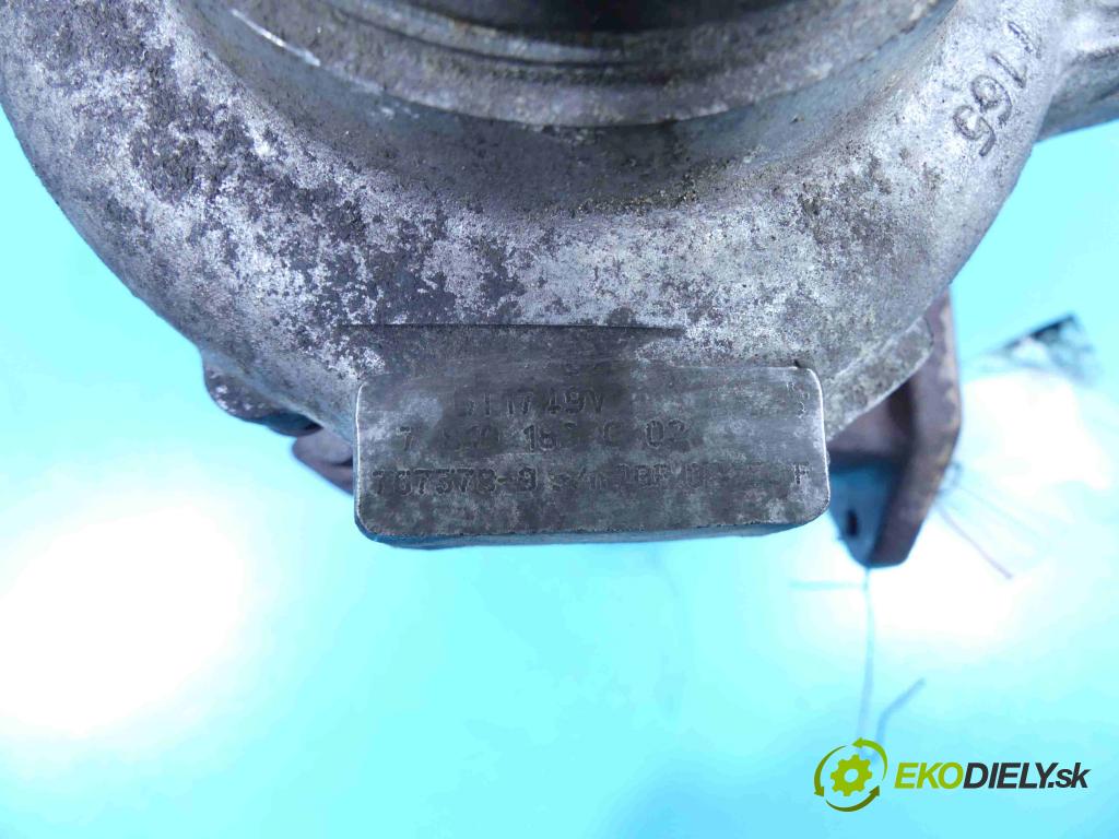 Bmw 1 E87 2004-2011 2.0d (N47): 116 HP manual 85 kW 1995 cm3 5- turbodúchadlo, turbo 767378-9 (Turbodúchadlá (kompletné))